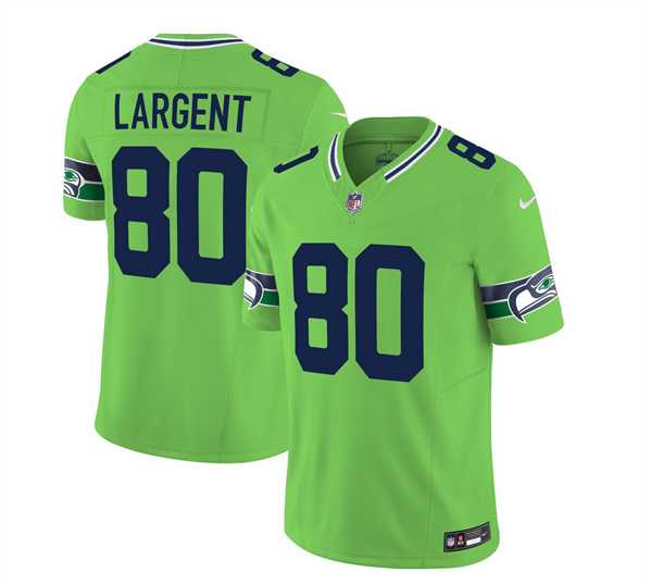 Men & Women & Youth Seattle Seahawks #80 Steve Largent 2023 F.U.S.E. Green Limited Jersey